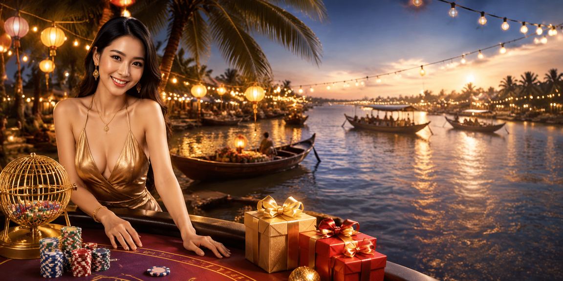 Người dùng vùng Mekong tra cứu xổ số và hướng dẫn cá cược trực tuyến trên bãi biển