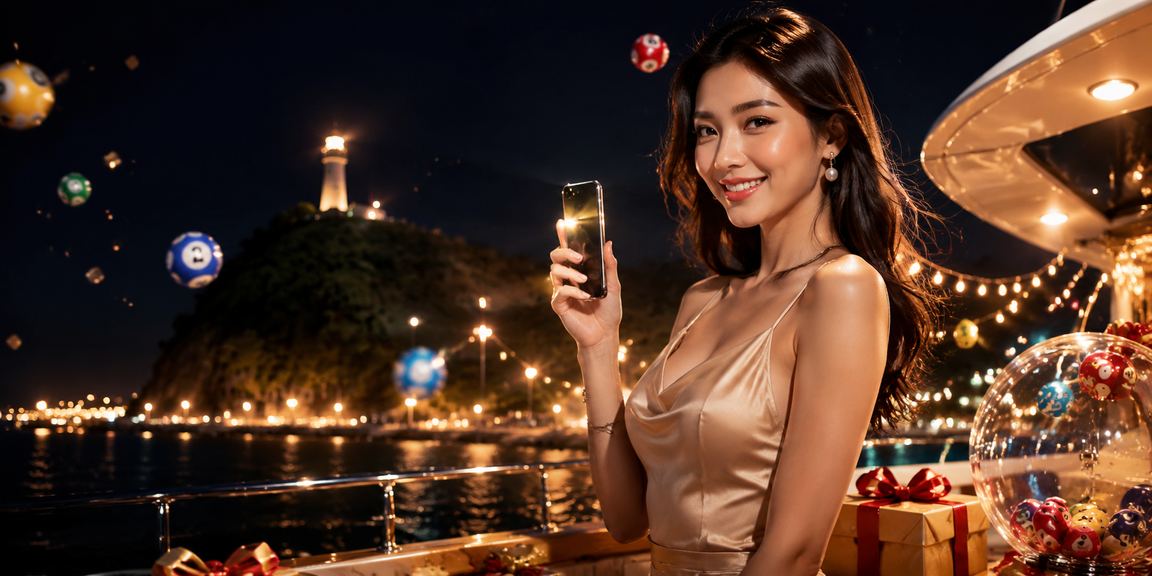 Người chơi tại bãi biển Vũng Tàu thử xổ số và slot game trực tuyến trên điện thoại